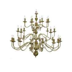 Lampa wisząca Mullan Lighting Flemish Chandelier 16+8+8 Arm