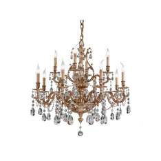 Lampa wisząca Possoni Illuminazione Versailles 093/8+4-Sh/G