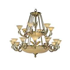 Lampa wisząca Possoni Illuminazione Cigno 2735/12+6+6+3