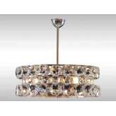 Lampa wisząca Woka Lamps Vienna Glass Stone Chandelier