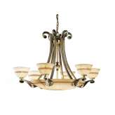 Lampa wisząca Possoni Illuminazione Vivienne 2500/6+6