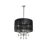 Lampa wisząca Possoni Illuminazione Firefly 7117/Bk/3-Sh