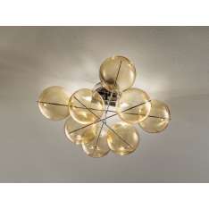 Lampa sufitowa Metal Lux Atom Ø 40