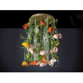 Lampa sufitowa VGnewtrend Flower Power Poppy Round