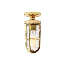 Lampa sufitowa Mullan Lighting Oregon A Cage Well Glass Light Fitting