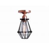 Lampa sufitowa Mullan Lighting Juba Flush Cage Light