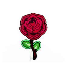 Lampa ścienna Seletti Led Signs Rose