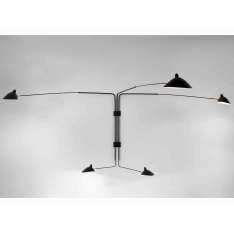 Lampa ścienna Serge Mouille Ap5B