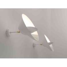 Lampa ścienna Serge Mouille Saturne