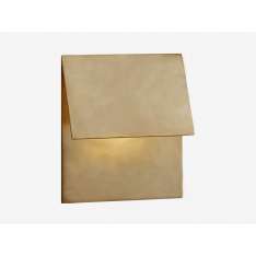 Lampa ścienna Kelly Wearstler Esker Single Fold Sconce