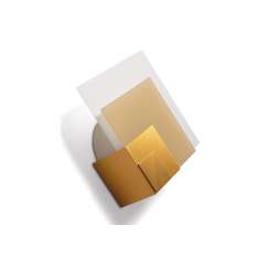 Lampa ścienna Jean Perzel 1227