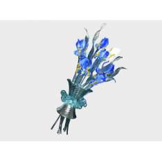 Lampa ścienna Sogni Di Cristallo Floreale Van Gogh Iris Bouquet