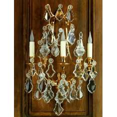 Lampa ścienna Tisserant Bohemian Crystal 21508