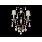 Lampa ścienna Tisserant Bohemian Crystal 24593