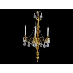 Lampa ścienna Tisserant Bohemian Crystal 21850