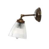 Lampa ścienna Mullan Lighting Gadar Art Deco Holophane Wall Light