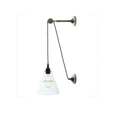 Lampa ścienna Mullan Lighting Rigale Coolie Industrial Pulley