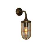 Lampa ścienna Mullan Lighting Carac Frosted Well Glass Wall Light