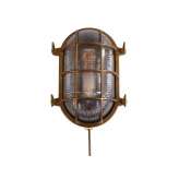 Lampa ścienna Mullan Lighting Ross Marine Nautical Bulkhead Wall Light