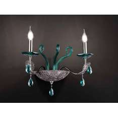 Lampa ścienna Euroluce Lampadari Macramè A2