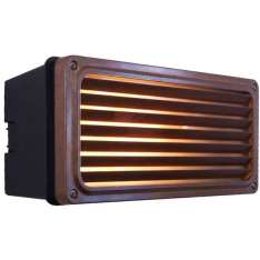 Lampa ścienna Mullan Lighting Agher Recessed Grill Wall Light