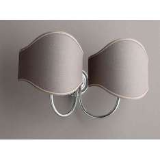 Lampa ścienna Bleu Provence Wall Lights Wall Lamp Double Round Side