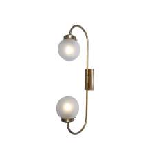 Lampa ścienna Patinas Lighting Ottone 2