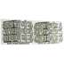 Kinkiet Saturn 12 x 30 2 x 40W G9 chrom 22 - 87235