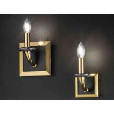 Lampa ścienna Masiero Brass & Spots Ve 1192 A1 G / A1P