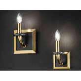 Lampa ścienna Masiero Brass & Spots Ve 1192 A1 G / A1P