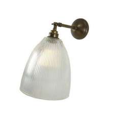 Lampa ścienna Mullan Lighting Hale Prismatic Railway Glass Wall Light