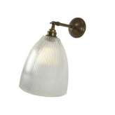 Lampa ścienna Mullan Lighting Hale Prismatic Railway Glass Wall Light