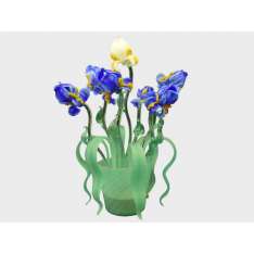 Lampa podłogowa Sogni Di Cristallo Floreale Van Gogh Iris