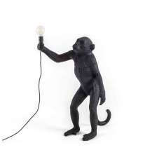 Lampa podłogowa Seletti The Monkey Lamp Black Standing