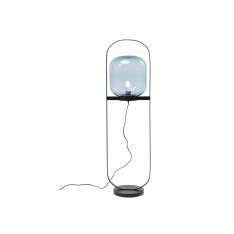Lampa podłogowa Kare Design Jupiter Blue-Black