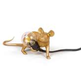 Lampa stołowa Seletti Mouse Lamp Gold - Lop