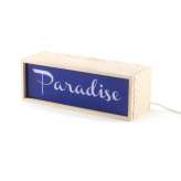Lampa stołowa Seletti Lighthink Boxes Paradise