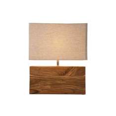 Lampa stołowa Kare Design Rectangular Wood Nature