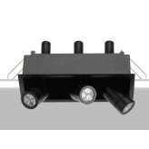 Oprawa wpuszczana Flexalighting Minileda Qx130