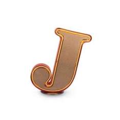 Podświetlane znaki Delightfull Letter J