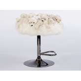 Stołek APcollection Fluffy Polar