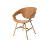 Krzesło Casamania & Horm Vad Wood Cuoietto