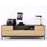 Szafka pod telewizor Ethnicraft Oak Blackbird