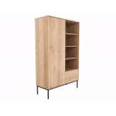 Highboard Ethnicraft Oak Whitebird