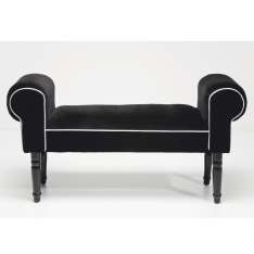 Ławka Kare Design Wing Velvet Black