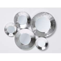 Lustro Kare Design Circoli Cinque Silver