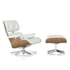 Fotel Vitra Lounge Chair White Version