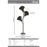 Lampa podłogowa Avonni LM-4351-3E