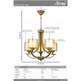 Lampa wisząca Avonni AV-65228-5E