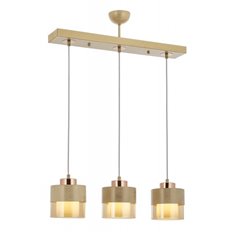 Lampa wisząca Avonni AV-4288-3Y-KRM